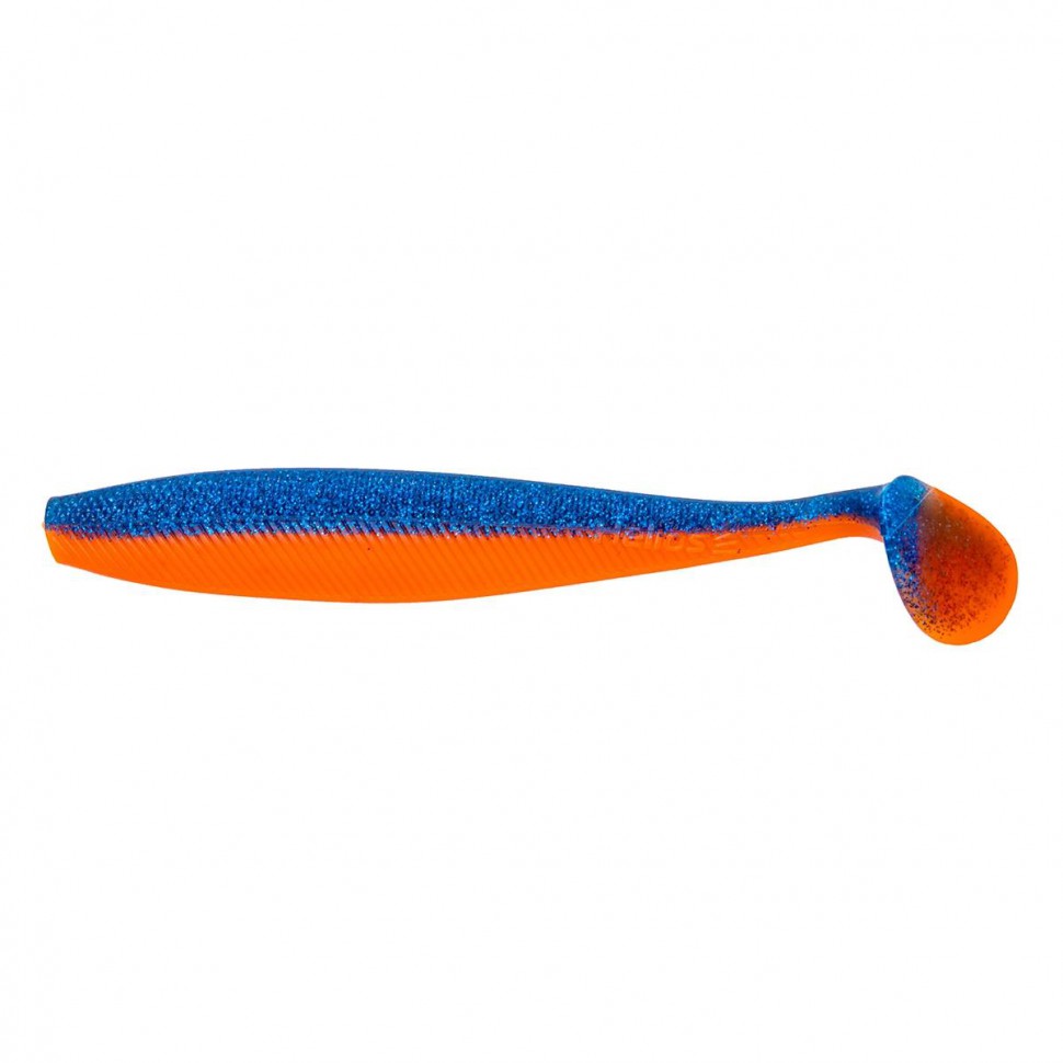 Виброхвост Helios Trofey 5.5"/14 см, цвет Star Blue & Orange 4 шт HS-25-044 , 